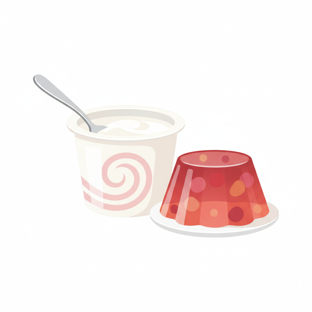 Iogurtes e Gelatinas