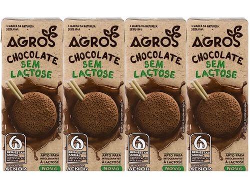 Leite c/ Chocolate s/ Lactose Agros