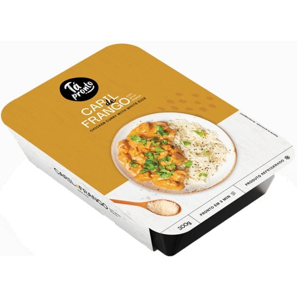 Caril de Frango c/ Arroz Branco