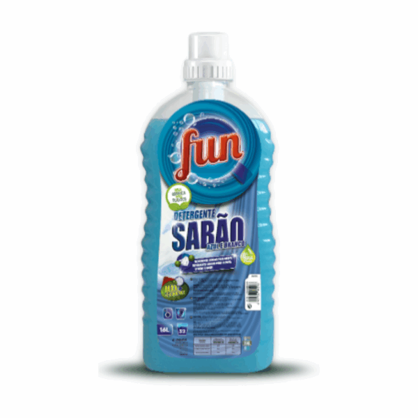 Detergente Fun Sabão Azul 1,6L