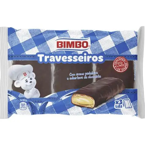Travesseiros Chocolate Bimbo 3un