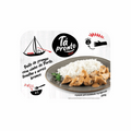 Peito de Frango c/ Vinho do Porto, Tomilho e Arroz Branco