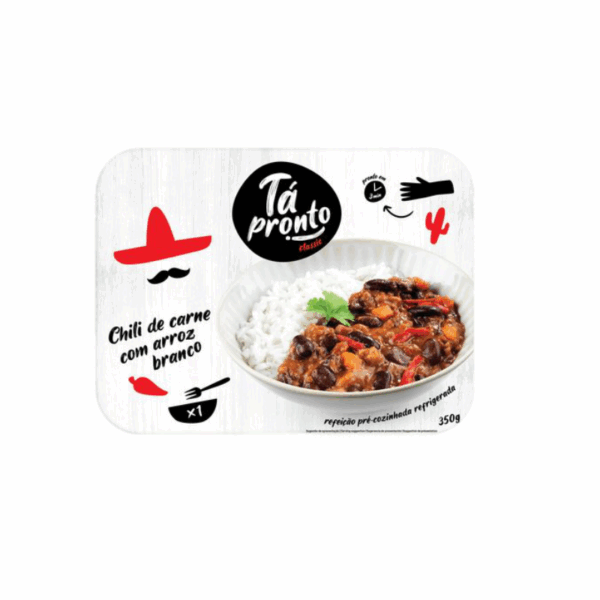 Chili de Carne c/ Arroz Branco