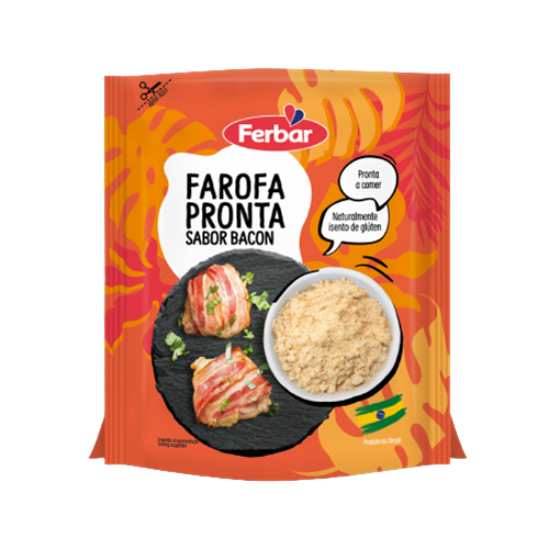 Farofa Pronta Sabor Bacon