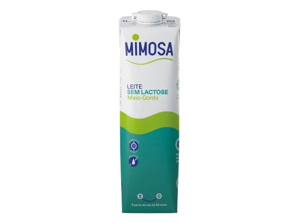 Leite Meio-Gordo Sem Lactose – Mimosa