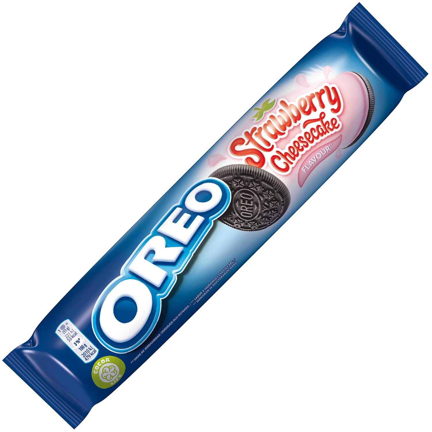 Oreos Tube Strawberry Cheesecake 154g