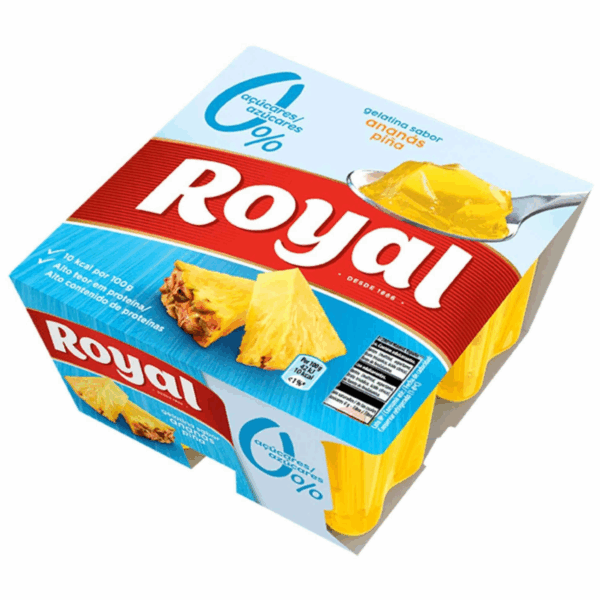 Gelatina Royal Light Ananás (Mínimo  compra 2 packs)