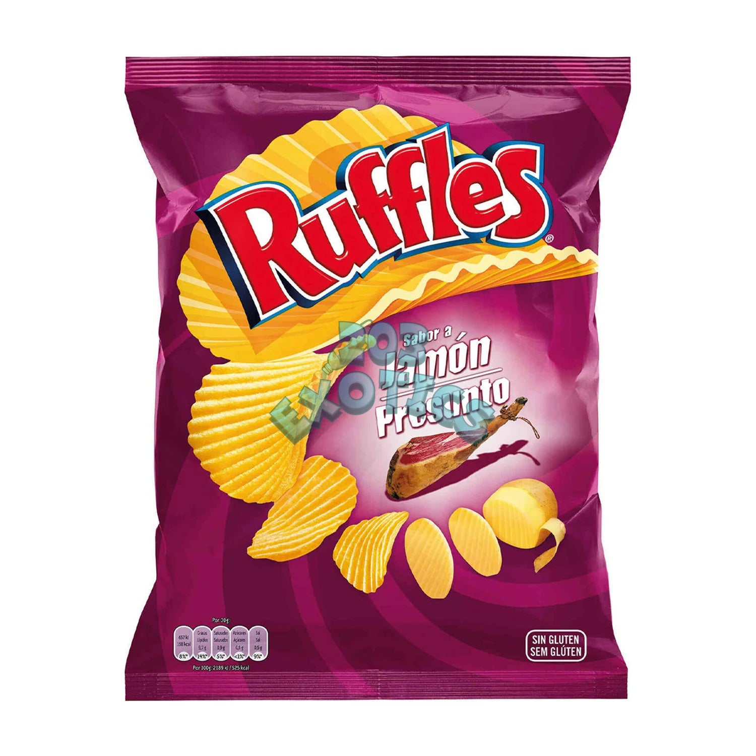 Ruffles Ham Flavored 122g