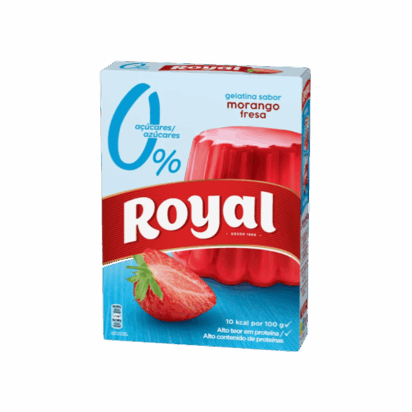Gelatina em Pó Morango 0% – Royal (31g)